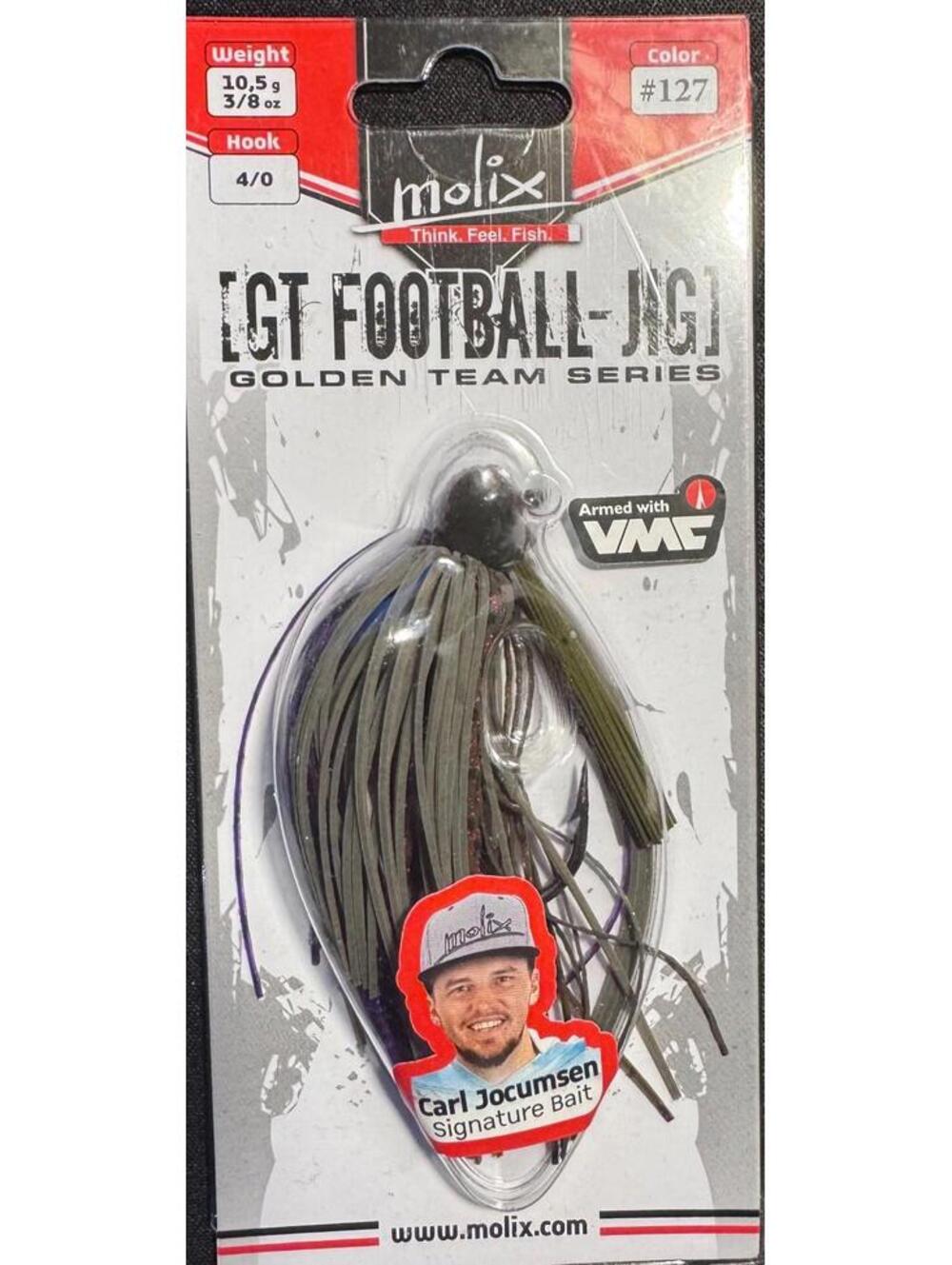 Molix [GT Football-Jig] Carl Jocumsem Lures (3/8oz, 4/0 Hook) - #FJ38-4/0-127